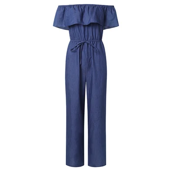 Sexy Off Shoulder Jumpsuit Women Ladies Clubwear Summer Ruffle Slash Neck Playsuit Jumpsuits Romper Long Wide Leg Trousers
Sexy Off Shoulder Jumpsuit Women Ladies Clubwear Summer Ruffle Slash Neck Playsuit Jumpsuits Romper Long Wide Leg Trousers