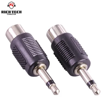 50pcs Mono 2poles 3.5mm Jack Male Plug to RCA Female Socket Audio Converter 3.5mm plug to RCA Audio Adapter
50pcs Mono 2poles 3.5mm Jack Male Plug to RCA Female Socket Audio Converter 3.5mm plug to RCA Audio Adapter