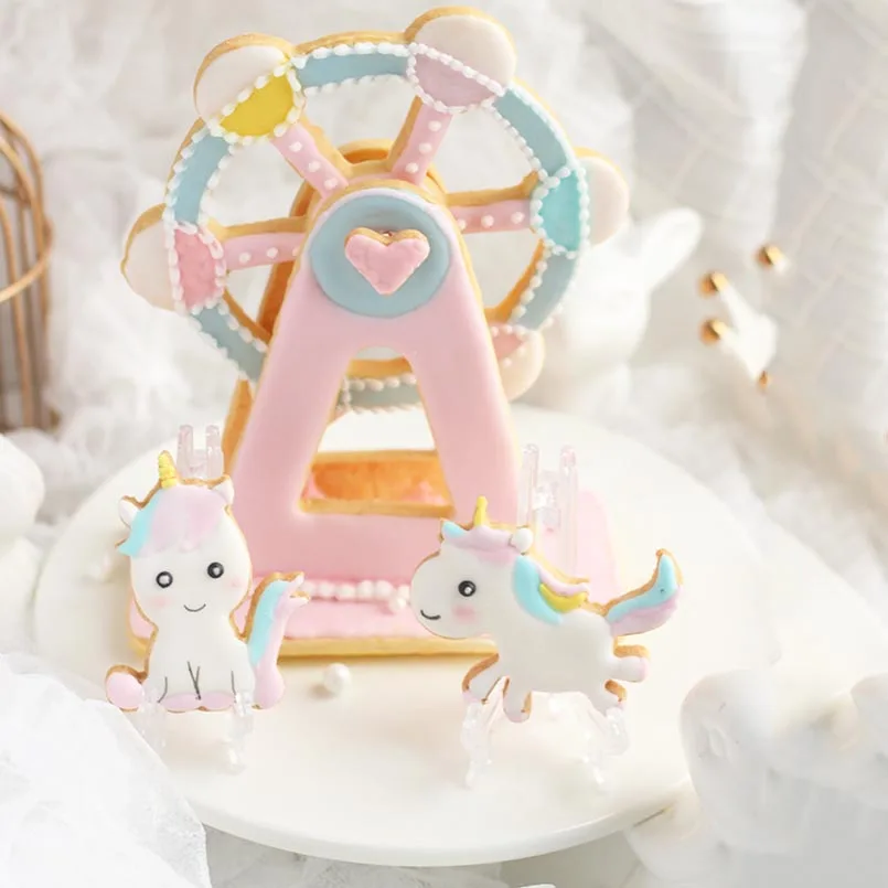 3Pcs/Set DIY Cookie Biscuit Cutter Food Grade Plastic 3D Ferris Wheel Shape Fondant Cake Molds Bakeware Decorating Tools
3Pcs/Set DIY Cookie Biscuit Cutter Food Grade Plastic 3D Ferris Wheel Shape Fondant Cake Molds Bakeware Decorating Tools