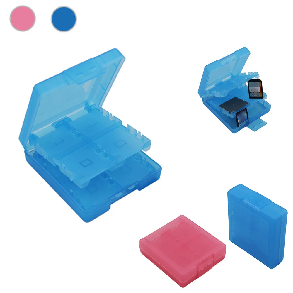 Game 16-in-1 Card Case Holder Cartridge Box for New Nintendo 3DS XL LL SD SDHC MMC CF Micro SD Memory Card Storage Carrying
Game 16-in-1 Card Case Holder Cartridge Box for New Nintendo 3DS XL LL SD SDHC MMC CF Micro SD Memory Card Storage Carrying