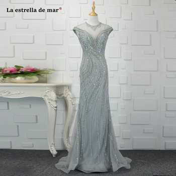 Ballkleider lang 2019 new round neck crystal cap sleeves red gold silver sexy mermaid prom dresses real photo vestido formatura 
Ballkleider lang 2019 new round neck crystal cap sleeves red gold silver sexy mermaid prom dresses real photo vestido formatura