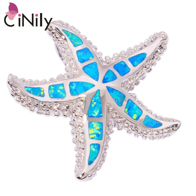 CiNily Created Blue Fire Opal Silver Plated Pendant Wholesale Lovely Cute Star for Women Jewelry Pendant 1" OD6248
CiNily Created Blue Fire Opal Silver Plated Pendant Wholesale Lovely Cute Star for Women Jewelry Pendant 1" OD6248