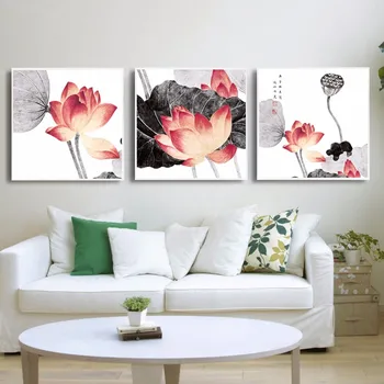 Chinese Style Lotus Canvas Painting Modern Abstract Oil Painting Poster Cuadros Art Canvas Wall Picture for Living Room No Frame
Chinese Style Lotus Canvas Painting Modern Abstract Oil Painting Poster Cuadros Art Canvas Wall Picture for Living Room No Frame
