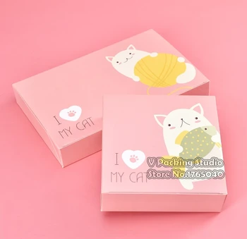 Pink white Cute Unicorn cat Packing box, Candy Macaroon boxes Cookie Packing Food Packing Box 100pcs/lot
Pink white Cute Unicorn cat Packing box, Candy Macaroon boxes Cookie Packing Food Packing Box 100pcs/lot