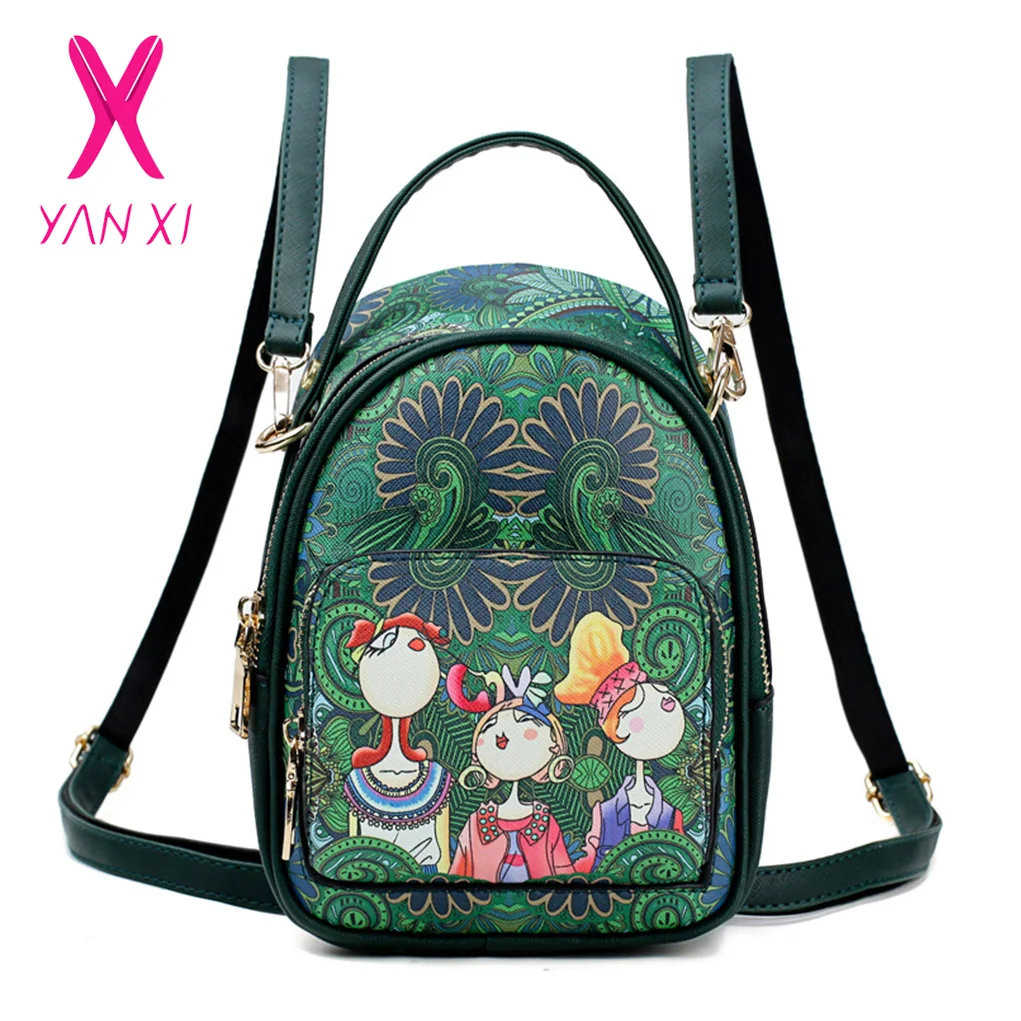 2018 Forest Series Multi Function Earphone Hole Female Shoulder Bag High Quality Cartoon Printing Fashion PU Back Pack backpack
2018 Forest Series Multi Function Earphone Hole Female Shoulder Bag High Quality Cartoon Printing Fashion PU Back Pack backpack