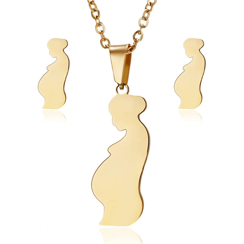 Fashion Stainless Steel Necklace Sets Women's Earrings Jewelry Sets For Women Mother's Day gift Pendant Necklace Jewelry Set
Fashion Stainless Steel Necklace Sets Women's Earrings Jewelry Sets For Women Mother's Day gift Pendant Necklace Jewelry Set