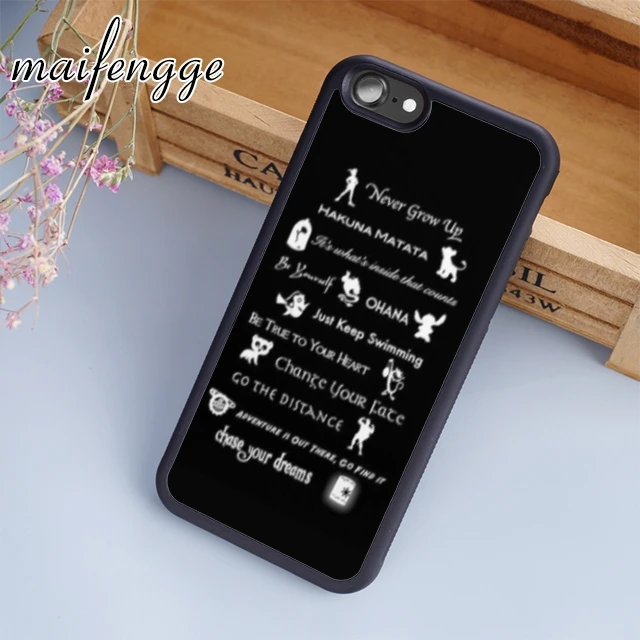 maifengge Lessons Life Quotes Peter Pan Lilo and Stitch phone Ca cover For iPhone 6 6S 7 8 Plus X 5 Galaxy S6 S7 edge S8 S9 Plus
maifengge Lessons Life Quotes Peter Pan Lilo and Stitch phone Ca cover For iPhone 6 6S 7 8 Plus X 5 Galaxy S6 S7 edge S8 S9 Plus