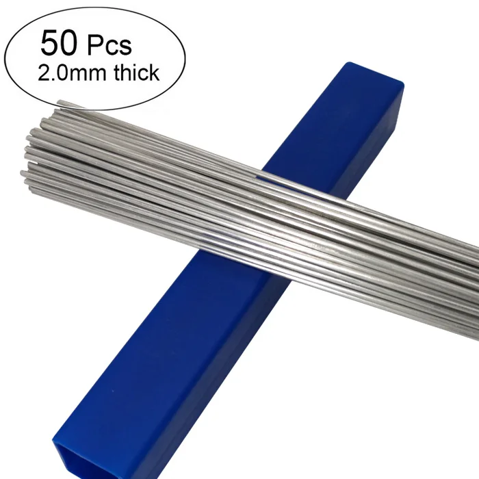 50Pcs 2mm*50cm Welding Wire High Quality Low Temperature Aluminum Welding Wire No Need Flux Aluminum for Repair Alloy Product
50Pcs 2mm*50cm Welding Wire High Quality Low Temperature Aluminum Welding Wire No Need Flux Aluminum for Repair Alloy Product