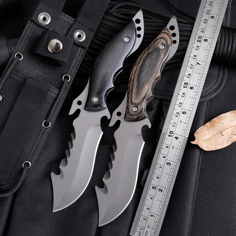 58HRC Tactical Hunting Knife Outdoor Multifunction Survival Hand Tool EDC 440C Fixed Blade Straight Knives Camping Fishing Saber
58HRC Tactical Hunting Knife Outdoor Multifunction Survival Hand Tool EDC 440C Fixed Blade Straight Knives Camping Fishing Saber