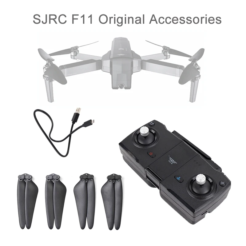 Original SJRC F11 Battery Propeller Balde Remote Control USB Line Transmitter For SJRC F11 RC Drone Helicopter Parts Accessories
Original SJRC F11 Battery Propeller Balde Remote Control USB Line Transmitter For SJRC F11 RC Drone Helicopter Parts Accessories