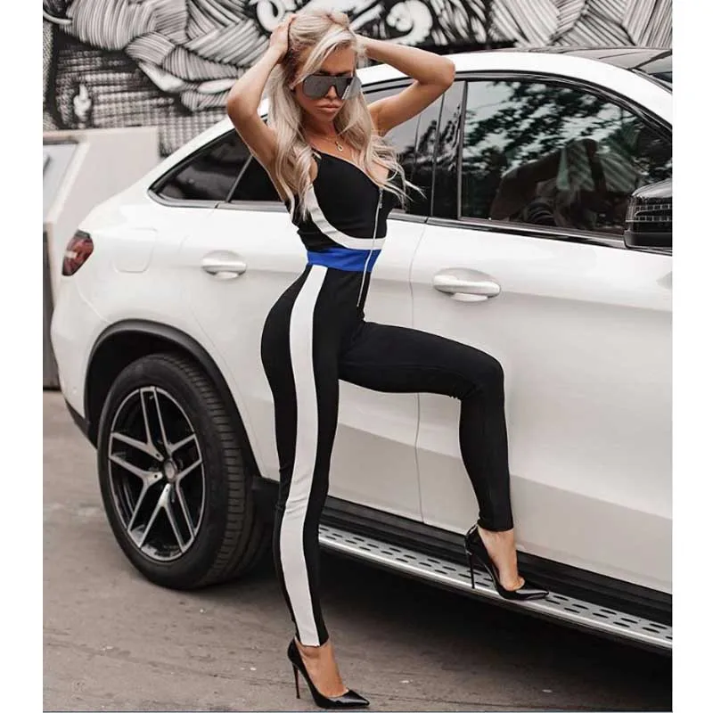 wholesale new Jumpsuits Fashion color matching Sling Stretch tight fashion Celebrity boutique Leisure Rompers (H2580)
wholesale new Jumpsuits Fashion color matching Sling Stretch tight fashion Celebrity boutique Leisure Rompers (H2580)