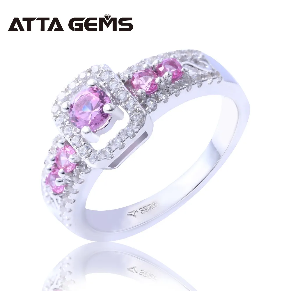 Pink Sapphire Sterling Silver Rings for Women Wedding Engagement Ring Romantic Style for Anniversary Created Sapphire S925 Rings
Pink Sapphire Sterling Silver Rings for Women Wedding Engagement Ring Romantic Style for Anniversary Created Sapphire S925 Rings
