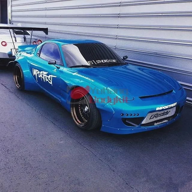 FRP Auto spare part for 1992-1997 RX7 FD3S Rocket Bunny V2 Front Bumper Lip Glass Fiber
FRP Auto spare part for 1992-1997 RX7 FD3S Rocket Bunny V2 Front Bumper Lip Glass Fiber