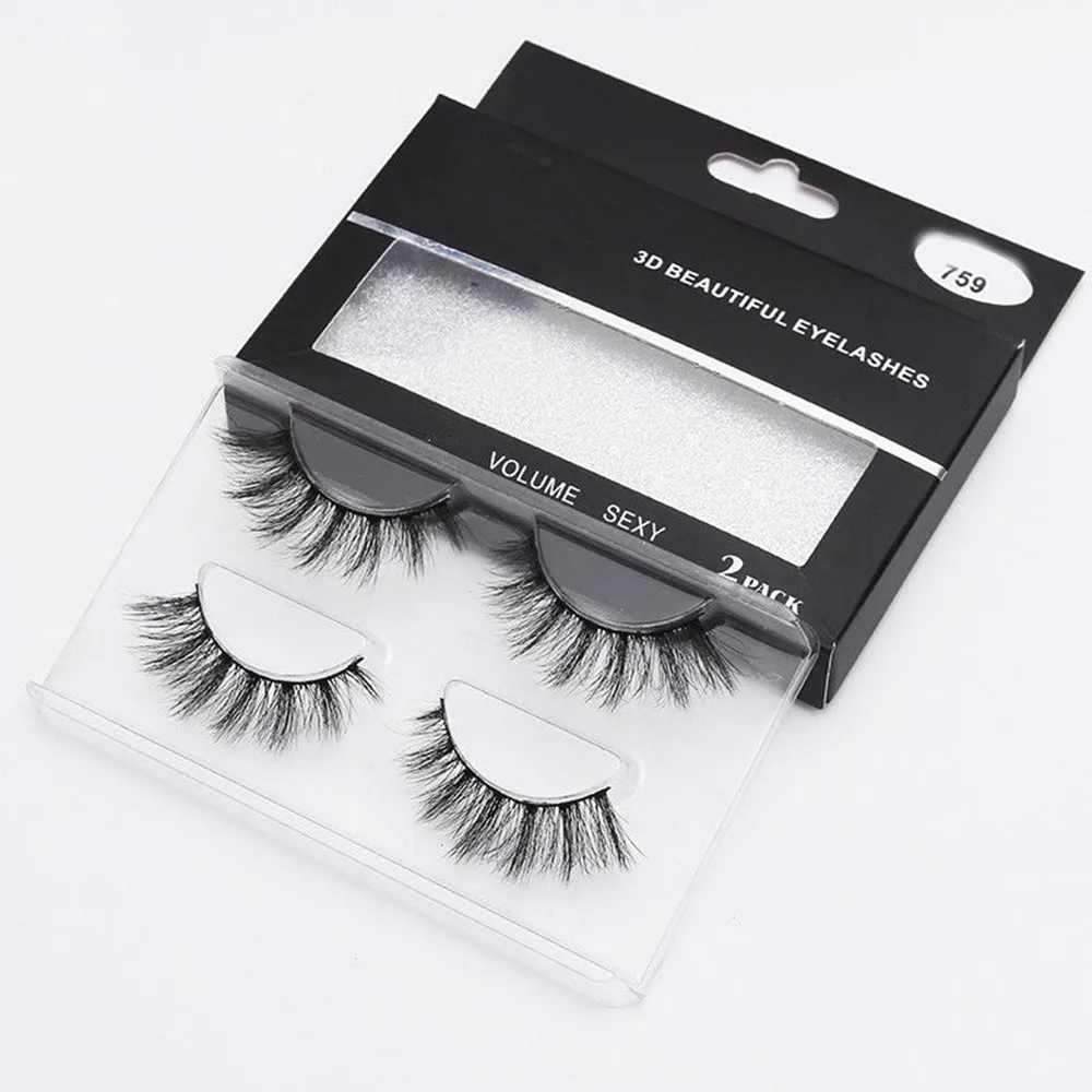 2 Pairs Faux 3D Mink Lashes Natural Long False Eyelashes Dramatic Volume Fake Lashes Makeup Extension Eyelashes dropship
2 Pairs Faux 3D Mink Lashes Natural Long False Eyelashes Dramatic Volume Fake Lashes Makeup Extension Eyelashes dropship