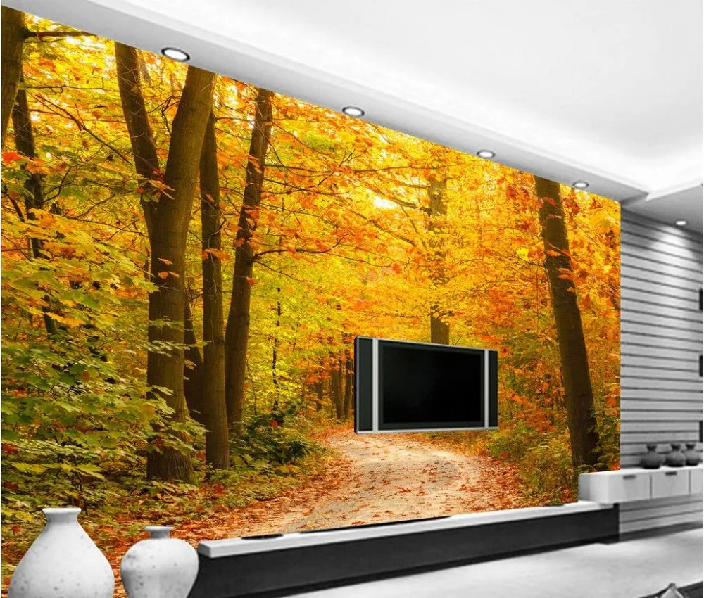 Home Decoration 3d customized wallpaper Maple Tree path custom 3d photo wallpaper photo wallpaper
Home Decoration 3d customized wallpaper Maple Tree path custom 3d photo wallpaper photo wallpaper