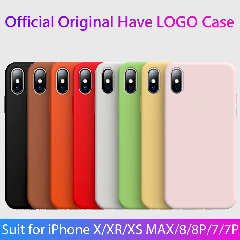 Luxury Have LOGO Case For iPhone 7 X XR Xs Max 8 6 6S Plus Cases For Apple Original Official Style Silicone Cover Fundas Capa
Luxury Have LOGO Case For iPhone 7 X XR Xs Max 8 6 6S Plus Cases For Apple Original Official Style Silicone Cover Fundas Capa