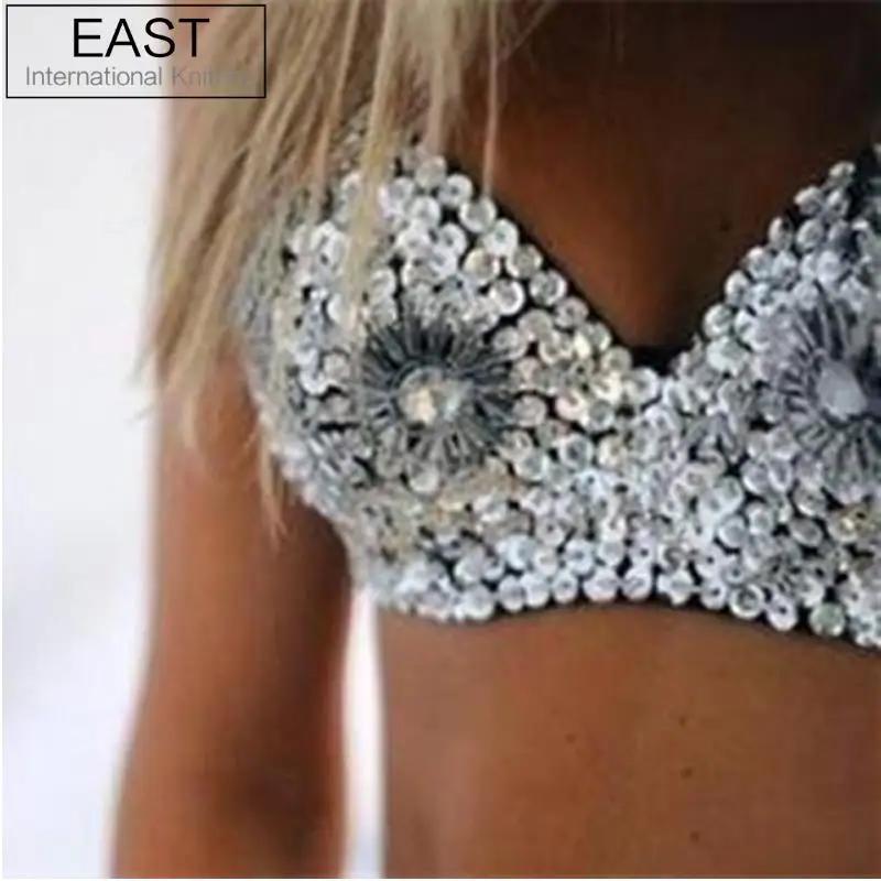 East Knitting BR-098 Women Party All-over Spike Stud chrysanthemum Bra Metallic Punk skeleton Floral bra
East Knitting BR-098 Women Party All-over Spike Stud chrysanthemum Bra Metallic Punk skeleton Floral bra