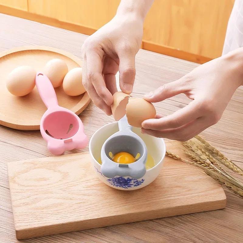1PCS plastic egg yolk egg white separator cake making tool long handle egg separation environmental protection
1PCS plastic egg yolk egg white separator cake making tool long handle egg separation environmental protection