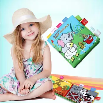 Cartoon Baby Cloth Book Colorful Intelligence Development Educational Toy Soft Cloth Learning Cognize Books For 0-12 Months Kids
Cartoon Baby Cloth Book Colorful Intelligence Development Educational Toy Soft Cloth Learning Cognize Books For 0-12 Months Kids
