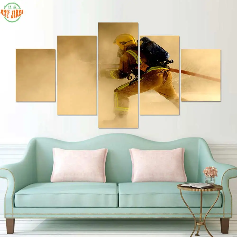 New 1-3-4-5 Piece Canvas Art HD Firefighters Canvas Painting Print Living Room Decorations For Home Wall Art Prints Canvas B366
New 1-3-4-5 Piece Canvas Art HD Firefighters Canvas Painting Print Living Room Decorations For Home Wall Art Prints Canvas B366