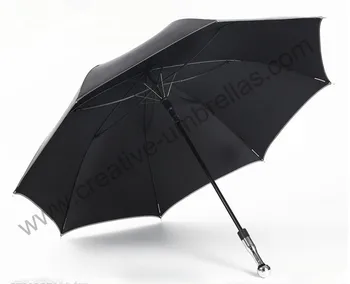 Self-defense unbreakable golf umbrella,carbon fiberglass shaft and ribs,210T Taiwan Formosa pongee black coating 5times,Anti-UV
Self-defense unbreakable golf umbrella,carbon fiberglass shaft and ribs,210T Taiwan Formosa pongee black coating 5times,Anti-UV