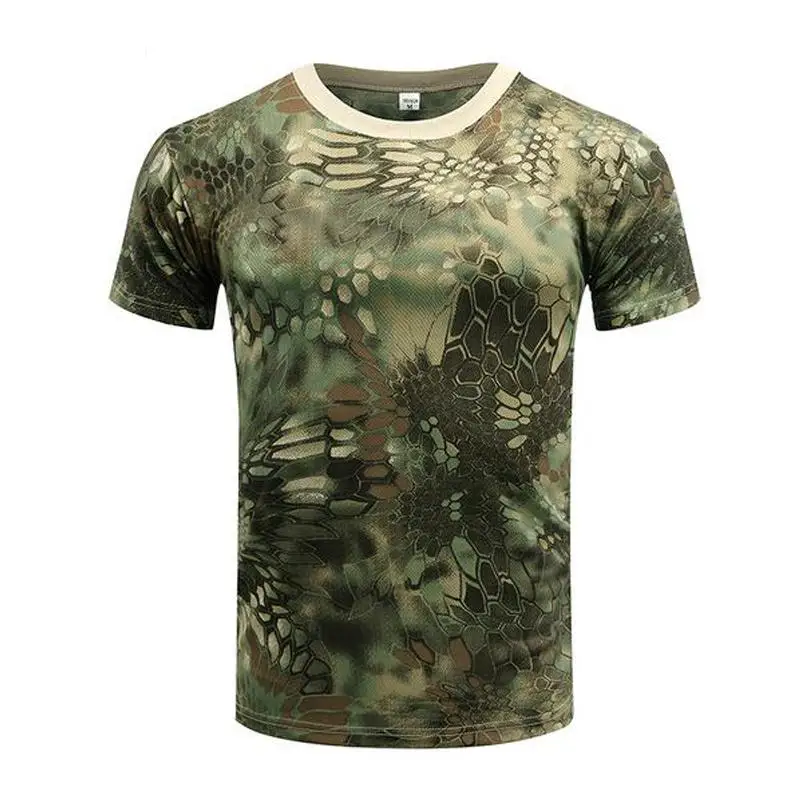 Hot 2019 Outdoor Summer Military Camouflage Drier Skin Mesh T-shirt men Militar Tactical trainning Hiking Short Sleeve tees
Hot 2019 Outdoor Summer Military Camouflage Drier Skin Mesh T-shirt men Militar Tactical trainning Hiking Short Sleeve tees
