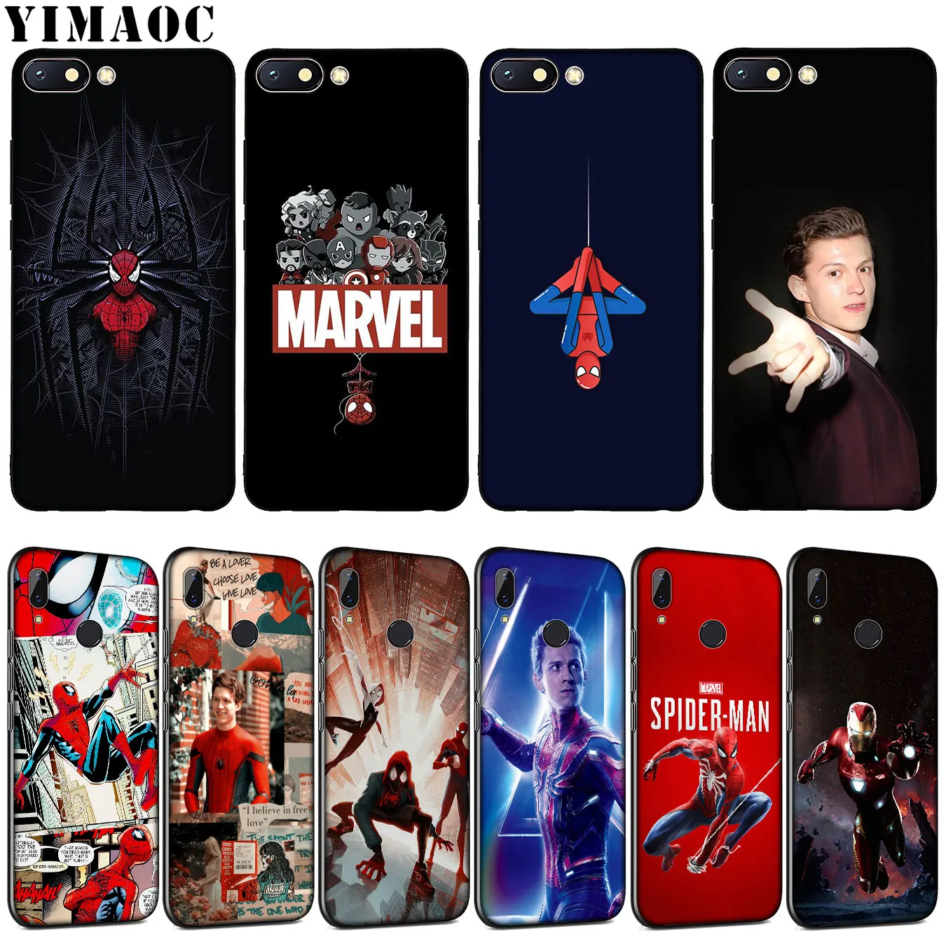 YIMAOC Tom Holland Marvel Iron Man Soft Silicone Phone Case for Xiaomi Redmi K20 GO S2 6A 7A 4A 4X Note 8 7 5 6 Pro Plus Cover
YIMAOC Tom Holland Marvel Iron Man Soft Silicone Phone Case for Xiaomi Redmi K20 GO S2 6A 7A 4A 4X Note 8 7 5 6 Pro Plus Cover