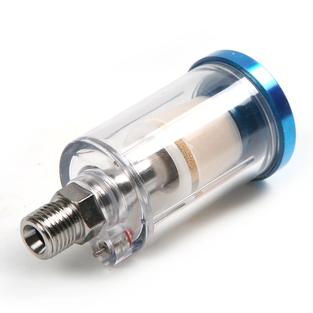 Hot Sale Good Quality 1Pcs 1/4 Mini Water Filter Oil Water Separator Filter Zinc Alloy For Air Compressor Spray Tool 8.5*4cm
Hot Sale Good Quality 1Pcs 1/4 Mini Water Filter Oil Water Separator Filter Zinc Alloy For Air Compressor Spray Tool 8.5*4cm