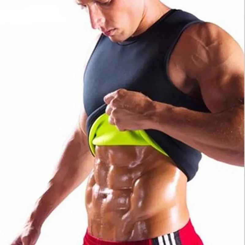 Bodybuilding Fitness Tank Top Men Neoprene Ultra-thin Body Shaper Slimming Vest Corset Tank Tops Muscle Tee
Bodybuilding Fitness Tank Top Men Neoprene Ultra-thin Body Shaper Slimming Vest Corset Tank Tops Muscle Tee