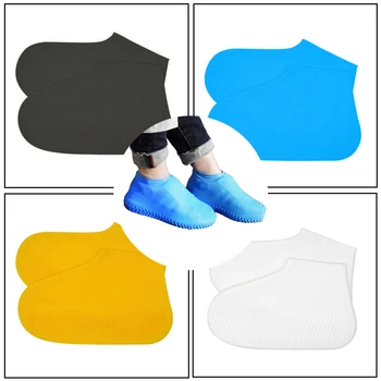 Reusable Outdoor Non-Slip Waterproof Silicone Sneakers Accessories Cover Thick Resistant Rain Boots Rainproof Shoe Cover
Reusable Outdoor Non-Slip Waterproof Silicone Sneakers Accessories Cover Thick Resistant Rain Boots Rainproof Shoe Cover