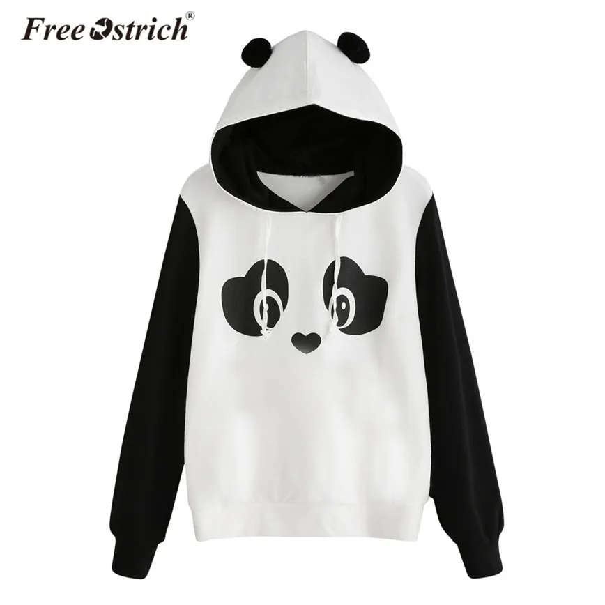 Free Ostrich Autumn Spring Cute Panda Cartoon Print Sweatshirt Long Sleeve Patchwork Hooded Pullovers harajuku Loose Tops D50
Free Ostrich Autumn Spring Cute Panda Cartoon Print Sweatshirt Long Sleeve Patchwork Hooded Pullovers harajuku Loose Tops D50
