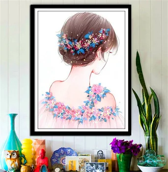 Nordic 5D DIY Diamond Painting Romantic Flower Fairy Cross Stitch Mosaic Rubik's Cube Diamond Wall Art Canvas Painting For Kid
Nordic 5D DIY Diamond Painting Romantic Flower Fairy Cross Stitch Mosaic Rubik's Cube Diamond Wall Art Canvas Painting For Kid