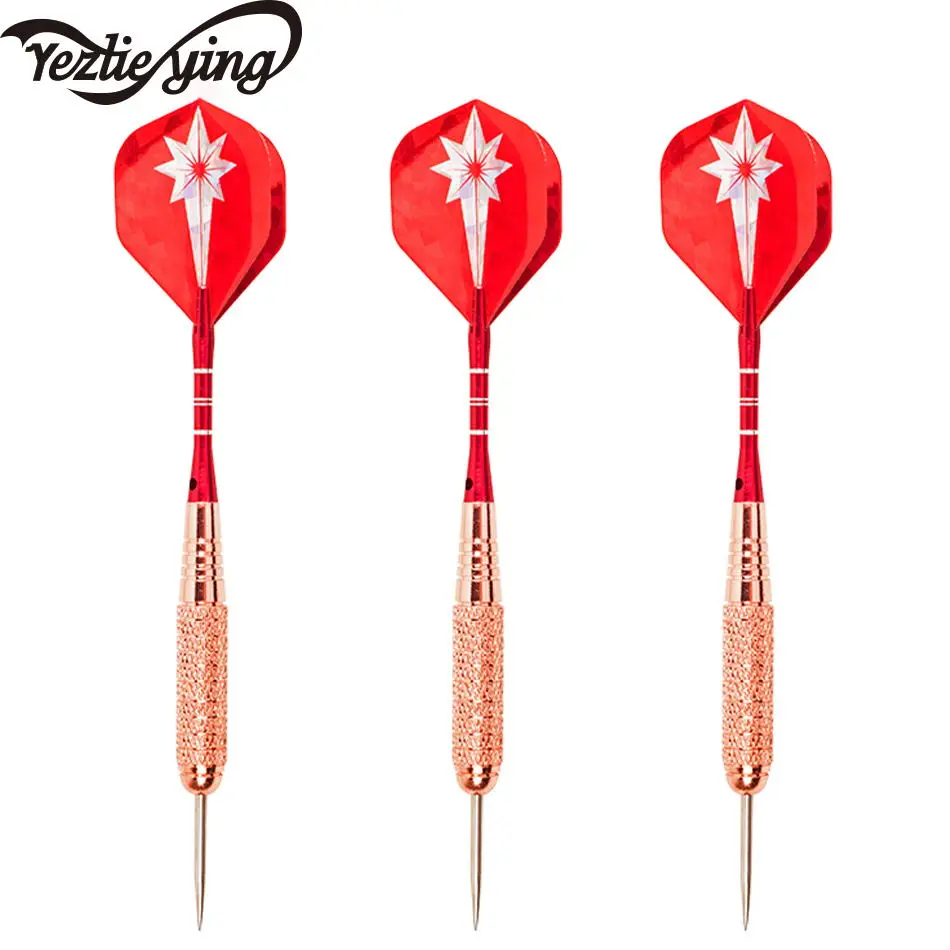 3pcs / Box High Quality 24g Professional Steel Tips Darts Throwing Darts w / Trees Flight Harrow Barrel Accessories
3pcs / Box High Quality 24g Professional Steel Tips Darts Throwing Darts w / Trees Flight Harrow Barrel Accessories