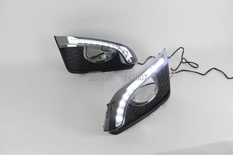 

New arrival 2014-15 for Chevy Captiva LED DRL daytime running light super bright exact install plating version