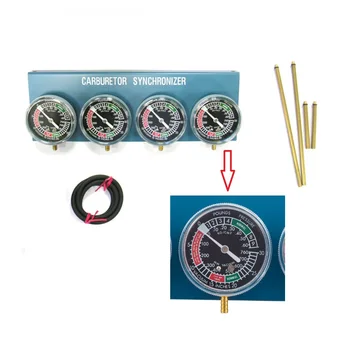 1 Set Universal Carburetor Vacuum Gauge Synchronizer Tool 4-Carb Set with Rubber Hose
1 Set Universal Carburetor Vacuum Gauge Synchronizer Tool 4-Carb Set with Rubber Hose