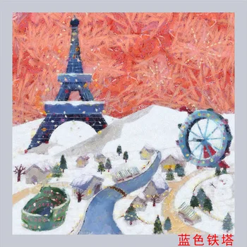 Blue Tower Cartoons Painting Design Fashion Style Lady Scarf Square Scarves Tie Neck Decoration Beauty Gift Wholesale KT27
Blue Tower Cartoons Painting Design Fashion Style Lady Scarf Square Scarves Tie Neck Decoration Beauty Gift Wholesale KT27