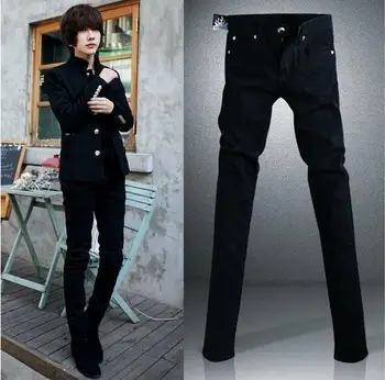 NEW 2020 Indoor Casual Men hip hop skinny jeans men Teenagers Black Solid slim fit Pencil Pants homme pantalon jeans Trousers
NEW 2020 Indoor Casual Men hip hop skinny jeans men Teenagers Black Solid slim fit Pencil Pants homme pantalon jeans Trousers