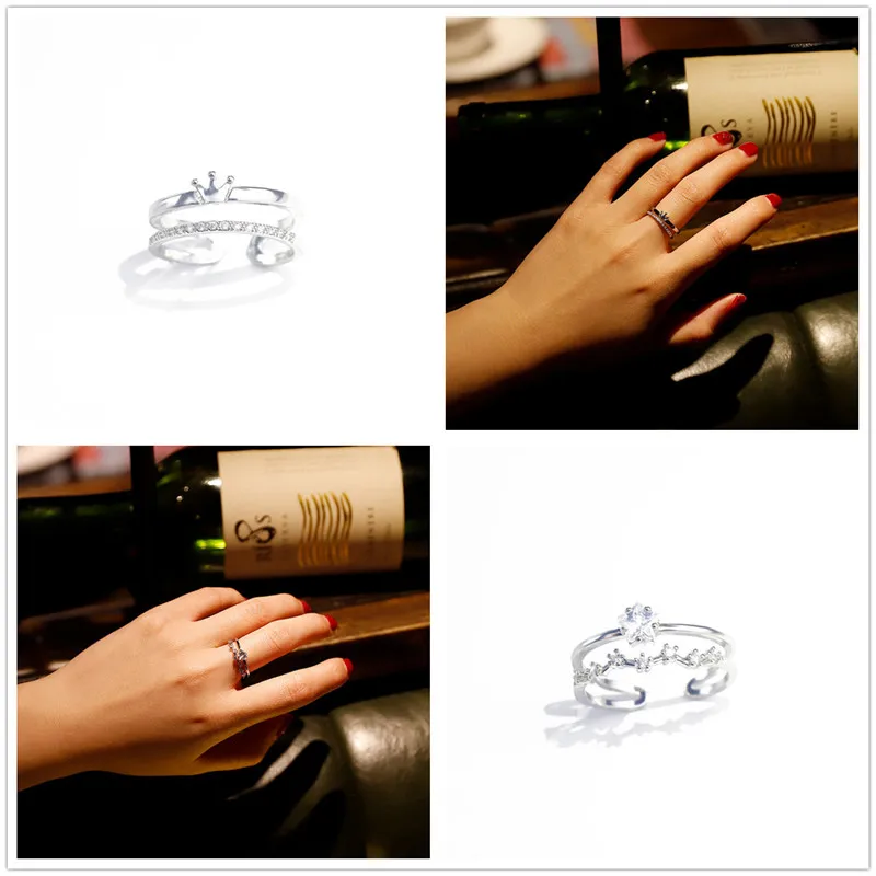 2019 New Fashion 1pc Women Copper Ring Opening Adjustable Silver Color Dance Party Wedding Rings for Women Female Jewelry
2019 New Fashion 1pc Women Copper Ring Opening Adjustable Silver Color Dance Party Wedding Rings for Women Female Jewelry