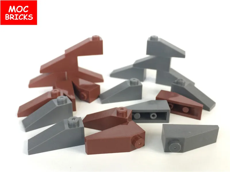 50pcs/lot MOC Bricks Brown & Gray Slope Bricks 1x1x3 fit with 4286 DIY Educational Building Blocks Action Figure Children gifts
50pcs/lot MOC Bricks Brown & Gray Slope Bricks 1x1x3 fit with 4286 DIY Educational Building Blocks Action Figure Children gifts