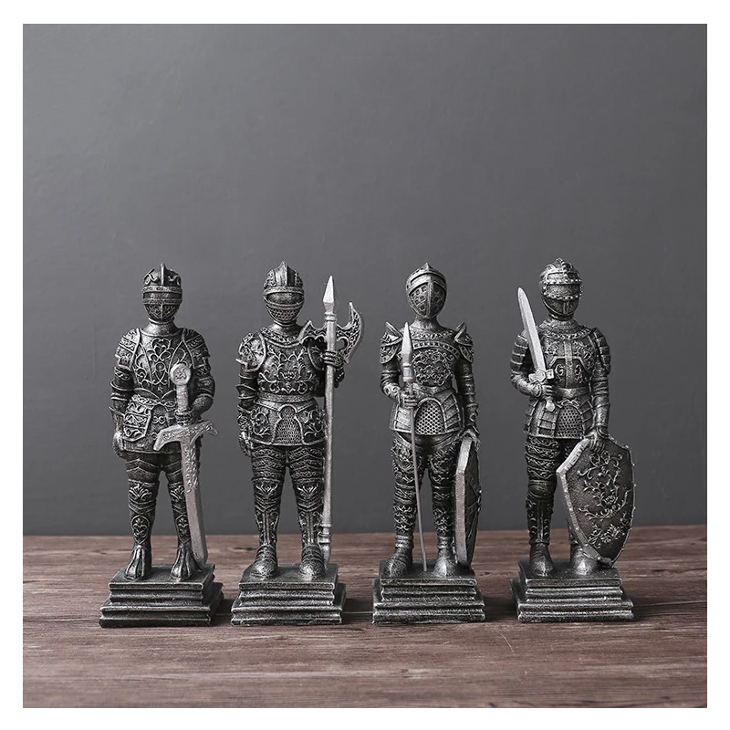 Europe Style Retro Resin Roman Soldier Miniature Medieval Knights Heavy Infantry Figurines Home Decor Army Group Children Gifts
Europe Style Retro Resin Roman Soldier Miniature Medieval Knights Heavy Infantry Figurines Home Decor Army Group Children Gifts