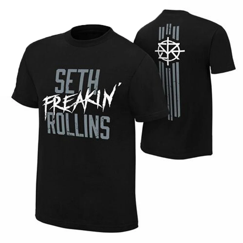 Summer New T-shirts 2019 Men Fight Seth Sr Aj Styles Rollins Burn It Men Short Sleeve T-shirt European Size S ~ XL
Summer New T-shirts 2019 Men Fight Seth Sr Aj Styles Rollins Burn It Men Short Sleeve T-shirt European Size S ~ XL