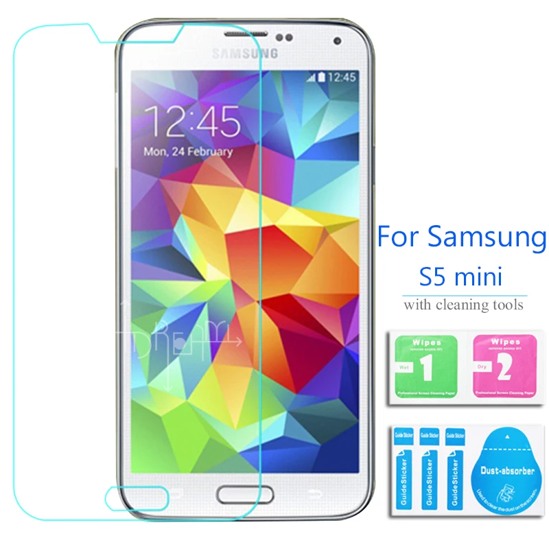 For Samsung Galaxy S5 mini Tempered glass Screen Protector 2.5 9h Safety Protective Film on S5mini G800 G800F G800H G800M
For Samsung Galaxy S5 mini Tempered glass Screen Protector 2.5 9h Safety Protective Film on S5mini G800 G800F G800H G800M