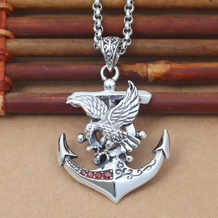 Choker Necklace Accessories Fine Men And Women, Japan South Korea Style Restoring Ancient Ways Feiying Anchor Zircon Pendant
Choker Necklace Accessories Fine Men And Women, Japan South Korea Style Restoring Ancient Ways Feiying Anchor Zircon Pendant