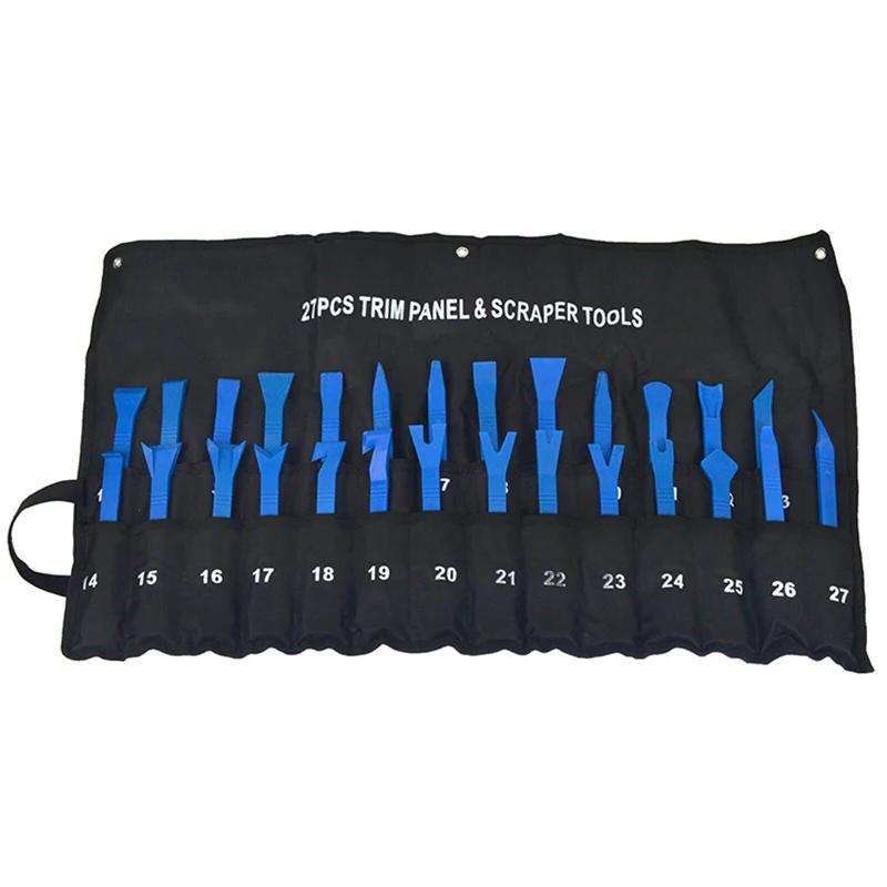 27Pcs Car Repair Tools Trim Clips Removal Auto Door Panel Dash Kit Panel Tool Set Portable Fastener Kits Car-styling Accessories
27Pcs Car Repair Tools Trim Clips Removal Auto Door Panel Dash Kit Panel Tool Set Portable Fastener Kits Car-styling Accessories