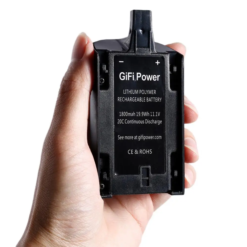 LeadingStar GiFi Power 1800mAh 19.9Wh 20C 11.1V LiPo Battery for Parrot Bebop 3.0 RC Drone
LeadingStar GiFi Power 1800mAh 19.9Wh 20C 11.1V LiPo Battery for Parrot Bebop 3.0 RC Drone