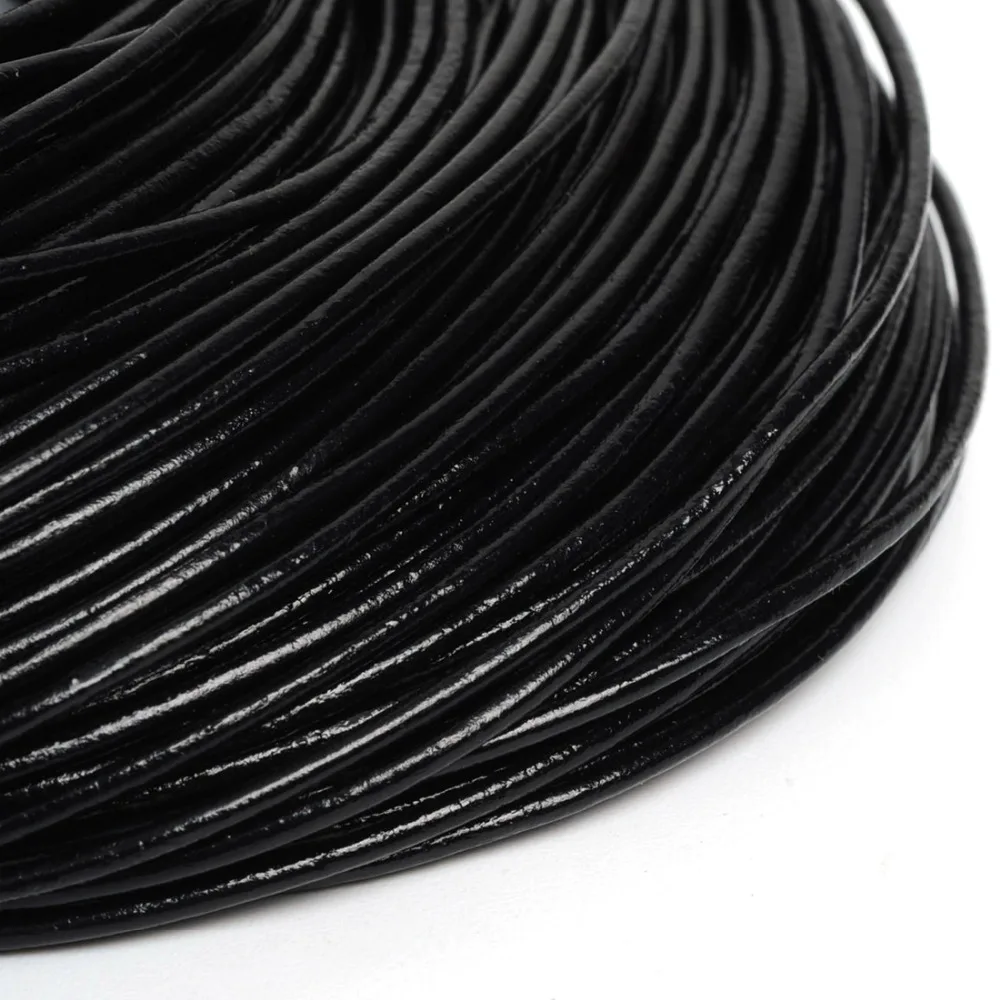 Hot De Bijoux Round Real Leather Jewelry Cord 1.5mm 10M length genuine cow leather cord jewelry cord DIY accessories
Hot De Bijoux Round Real Leather Jewelry Cord 1.5mm 10M length genuine cow leather cord jewelry cord DIY accessories