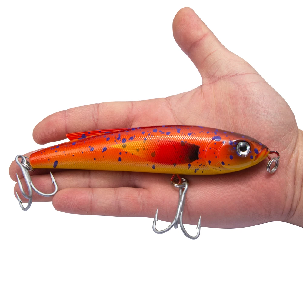 Hunthouse рыболовная Тонущая приманка карандаш твердая троллинг stickbait для ловли