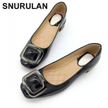 SNURULAN2018Spring Autumn Women Pumps Shoes Woman High Heel Shallow Square-heel Mid heel Shoes Lady Females Slip-On FootwearE673
SNURULAN2018Spring Autumn Women Pumps Shoes Woman High Heel Shallow Square-heel Mid heel Shoes Lady Females Slip-On FootwearE673
