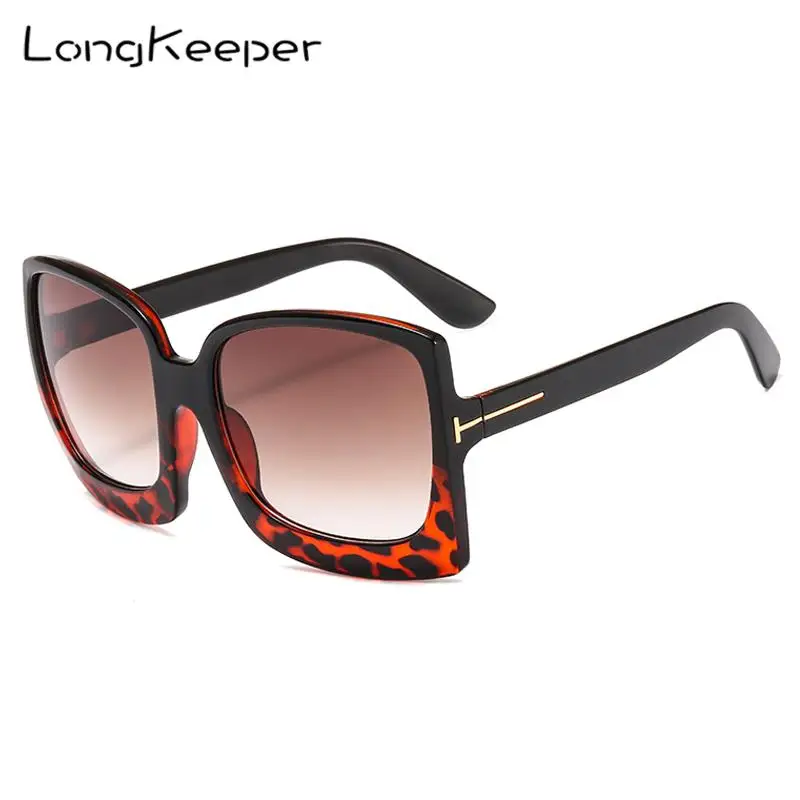 LongKeeper Brand Designer Oversized Sunglasses Women Retro Gradient Lens Sun glasses Female Large Frame Black Leopard Gafas
LongKeeper Brand Designer Oversized Sunglasses Women Retro Gradient Lens Sun glasses Female Large Frame Black Leopard Gafas