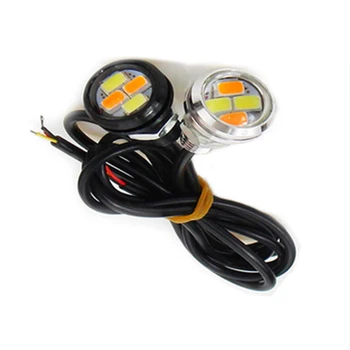 YSY 50pcs/25pairs 23mm 5730 4 SMD Eagle Eye White/Amber Switchback Dual Color 12V Daytime Running Lights
YSY 50pcs/25pairs 23mm 5730 4 SMD Eagle Eye White/Amber Switchback Dual Color 12V Daytime Running Lights